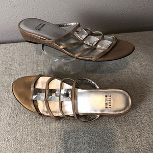 Stuart Weitzman Sandal size 7.5N bejeweled flat